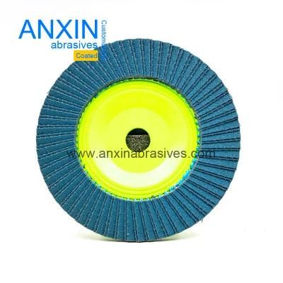 Abrasive Grinding Wheel with Double Flaps for Ss Sharp Working