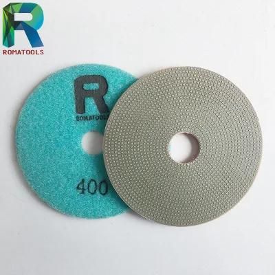Electroplated Polishing Pads for Stone
