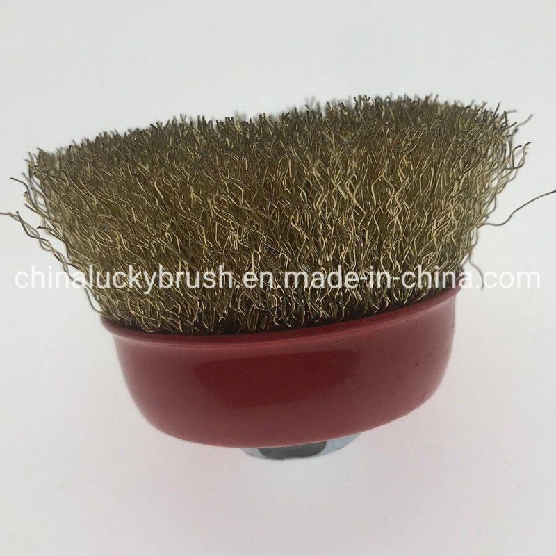 6inch Crimped Wire Cup Brush (YY-945)