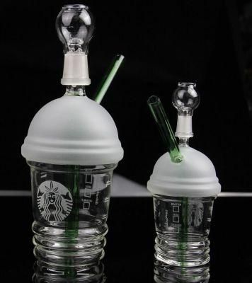 Hbking Wholesale 9 Inches Starbuck Glass Water Pipe for Smoking