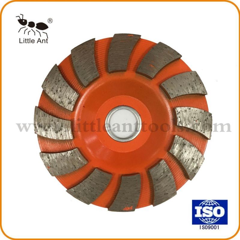 90mm Turbo Segment Diamond Grinding Wheel for Stone Grinding