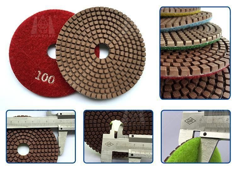 Manufacture Diamond Abrasive Tool Copper Bond Diamond Wet Polishing Pad