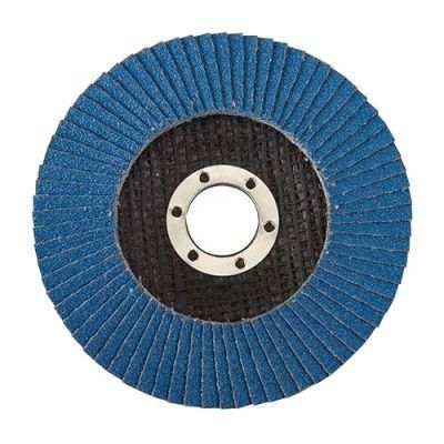 125 X 22.2mm Coated Abrasive Grinding Flap Discs with Zirconium