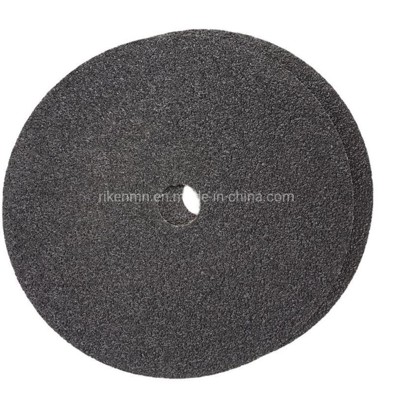 Black Silicon Carbide Fiber Sanding Disc for Metal, Marble, Stone, Wood