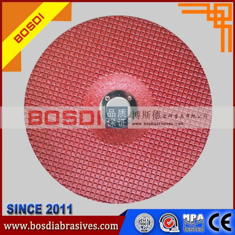 4.5" Resin Abrasive Grinding Disk/Wheel with Plastic Backing Pad, Grinding Disc/Disk/Wheel, Flexible Grinding Wheel