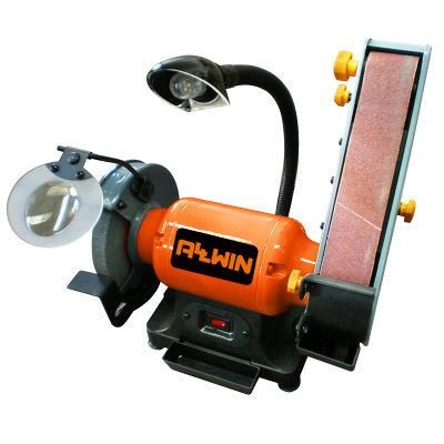 Hot Sale 120V Quick Released Belt 6 Inch Combo Bench Grinder for Woodworking