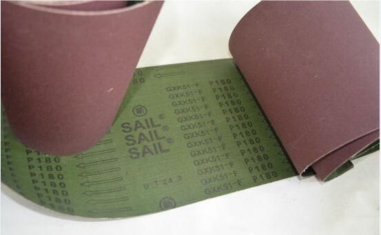 Waterproof Calcined Aluminum Oxide Abrasive Cloth Gxk51-F