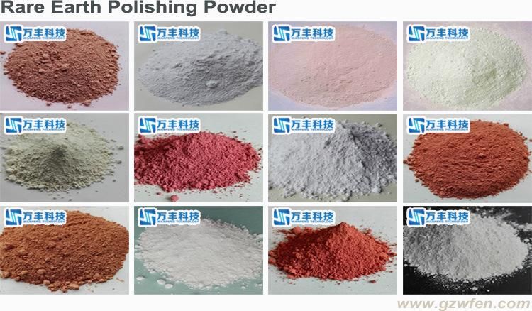 Rare Earth Cerium Oxide Polishing Powder with D50 2.0 Micron