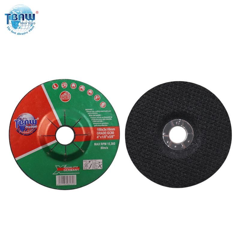 115mm Factory OEM 3mm Thickness High Hardness Long Life Use Grinding Disc for Stone100X3X22mm