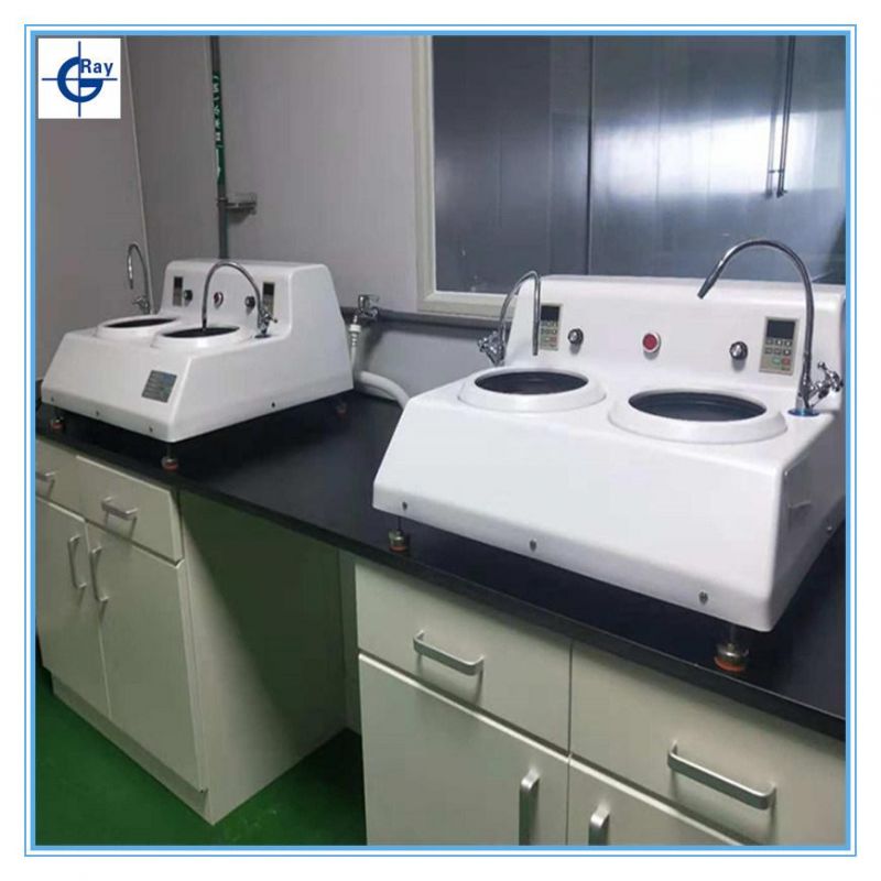 China Double Disc Metallurgical Grinding Polishing Machine