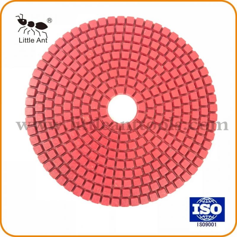 5"/125mm Wet Diamond Polishing Pad Grinding Wheel for Stone