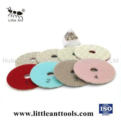 High Sharpness Good Polishing Pad Diamond Tools 4&prime;&prime; 100mm