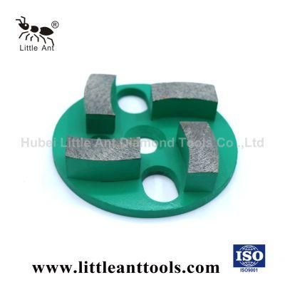Reforced Concrete Grinding Block (100 mm Round four ACR teeth)
