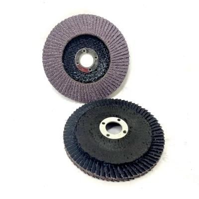 Purple Ceramic Grain Tooling Abrasive Sanding Flap Disco Disc with Factory Price for Polishing Wood Metal Alloy Iron Stainless Steel