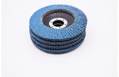 T27/T29 Type Chinese Manufacturer Zirconia Alumina 4.5inch Za Flap Discs with Factory Price for Polishing