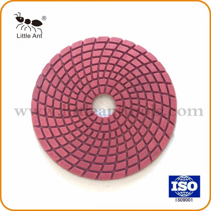 4inch 100mm Diamond Floor Polishing Pad for Granite Marble