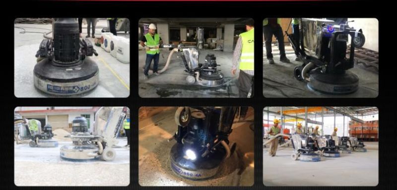 Hot Sale High Effective 800mm Self-Propelled Concrete Marble Terrazzo Polisher Grinder