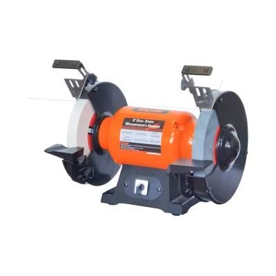 Retail 220V 200mm Bench Grinder with Wa Grinding Wheels for Hobby