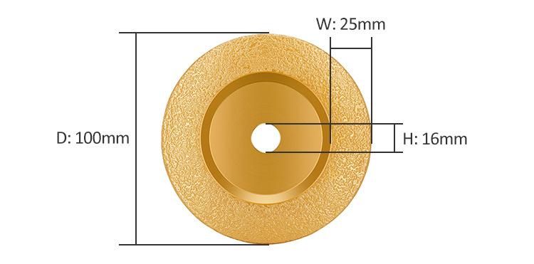 Flat Vacuum Brazed Diamond Grinding Wheel Manufacturers