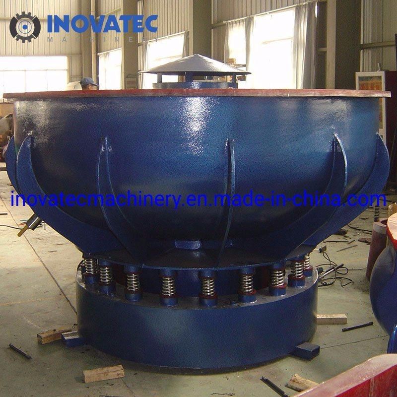 600 Liter Round Natural Stone Ageing Vibratory Tumbling Machine