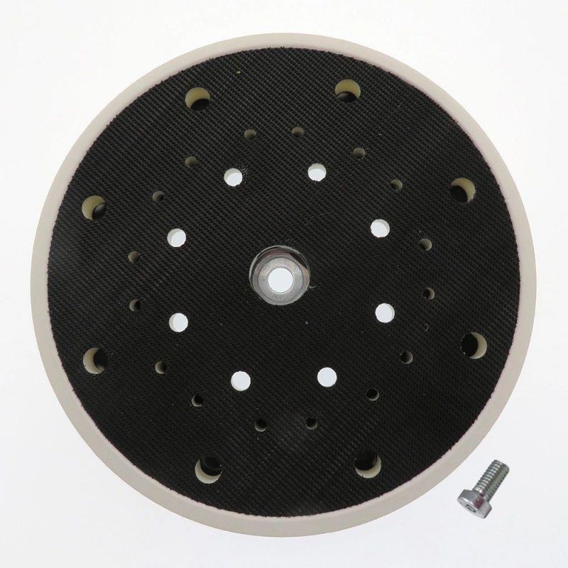 5 Inch 6 Holes Backup Sanding Pad Sander Backing Pad for Hook and Loop Sanding Discs Power Tools Accessories