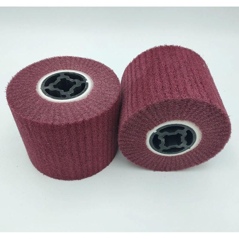 Drawing Wheel--Scouring Pad Red