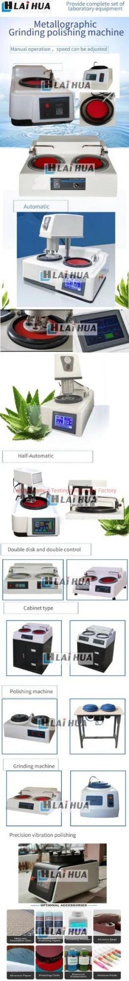 Single Wheel Metallographic Grinding and Polishing Machine