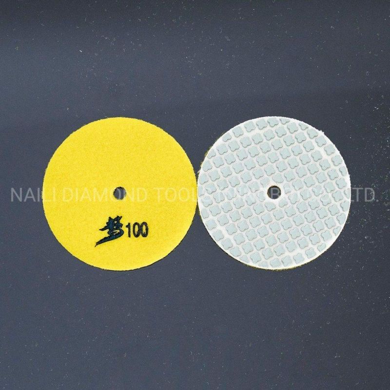 Qifeng Manufacturer Power Tool Factory 7-Step Diamond Dream Polishing Pad for Marble and Granite