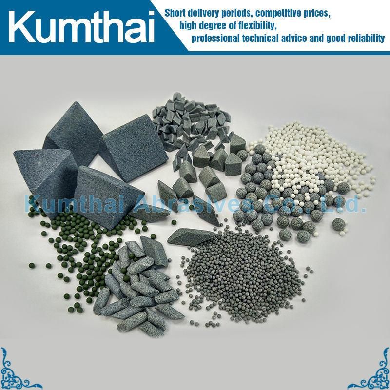 Quality Plastic Abrasive Polishing Grinding Resin Media for Jewelry Makers