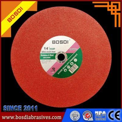 Red 355X3.0X25.4mm Cutting Wheel/Disc (1 net) to Cut Metal, Steel, Inox, Steel Bar, Steel Sheet, Wire Steel, Alloy Steel, Stainless Steel