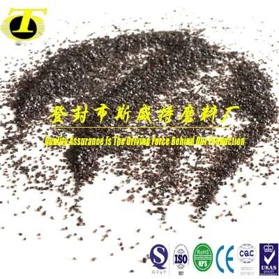 9 Mohs Angular F80# Brown Fused Alumina / Aluminium Oxide for Blasting Media