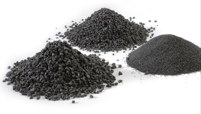 Refractories Grade Size Black Sic Silicon Carbide 1-0mm, 3-1mm, 6-3mm, 100f, 220f, 325f