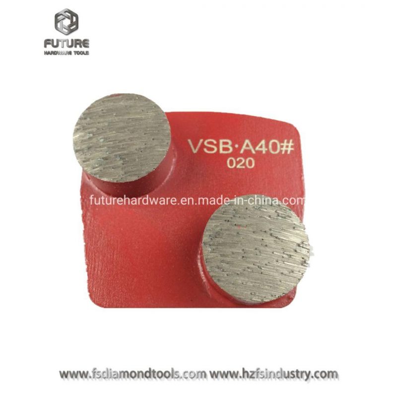 Metal Bond Diamond Grinding Shoes for Husqvarna Machine