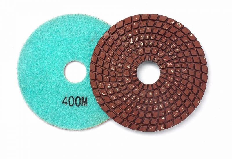 Premium Quality 3inch 4inch 5inch Diamond Metal Pads for Stone Polishing Wet Use