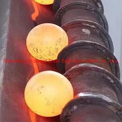 Rolling Forged Grinding Steel Balls for Ball Mill in Mining - 40mm