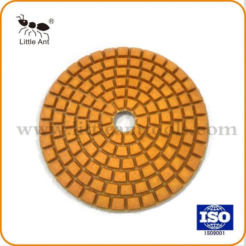 Wet Diamond Flexible Polishing Pads for Granite Marble Stone