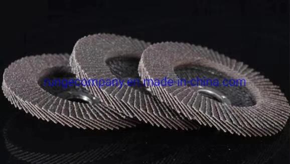 Power Electric Tools Accessories Three Nets Bonded Abrasive Flap Cutting Ginding Wheels for Stainless, Metals with Ce En12413