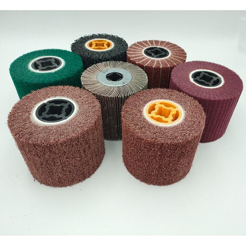 Drawing Wheel--Scouring Pad Green