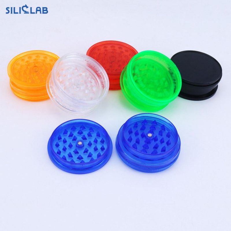 Wholesale Smoking Accessories Plastic Grinders Rolling Tobacco Dry Herb Grinders