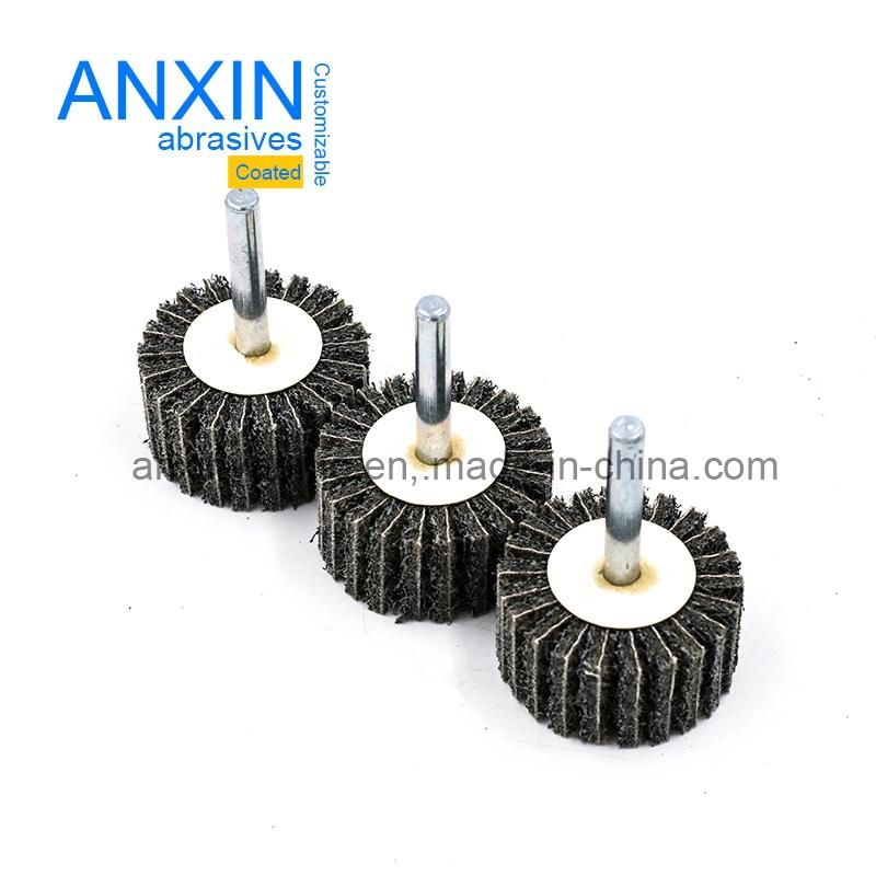 Nylon Shank Mounted Flap Wheel for Metal Polishing