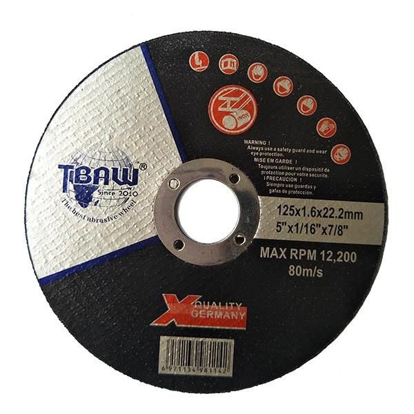 5inch Sharpness Cutting Wheel Stainless Steel Cutting Disc for Inox with Non-Woven Fiber