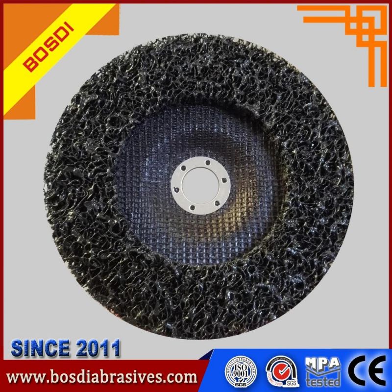 100mm Bosdi Clean Strip Disc (CNS), Red flap Disc,Flap Disc,flap wheel,grinding disc for welding and painting and polishing Rust,car′s body,greasy dirt,no noise