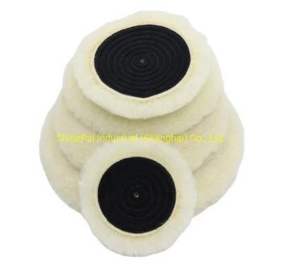 3 Inch to 8 Inch Car Wool Polishing Pad Wool Buffing Pads