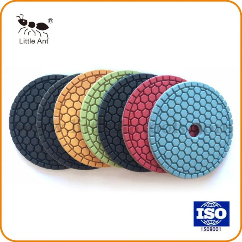Hand Polishing Pad Hexagon Grinding Pad for Marble, Granite, Concrete