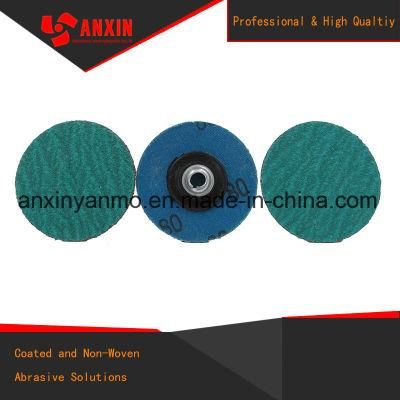 Metal Screw Quick Change Disc with Zirconia Material