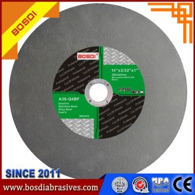 Supply All Size High Quality 4&prime;&prime; 4.5&prime;&prime; 5 &prime;&prime; 6&prime;&prime; 7&prime;&prime; 9&prime;&prime; 14&prime;&prime; Cutting Wheel, Super Thin Custom Cut