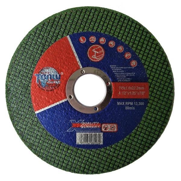 4.5inch Abrasive Cutting Wheel Cut-off Disc Asia Middle East Market T41 115*1.0*22mm