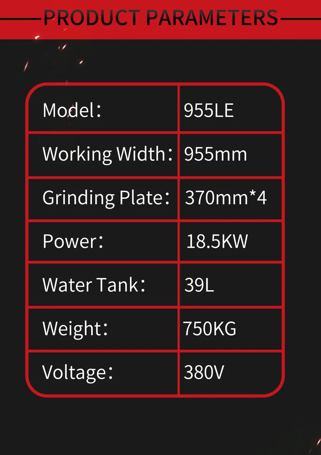 955mm Heavy Duty Planetary High Standard Floor Grinder for Concrete Marble