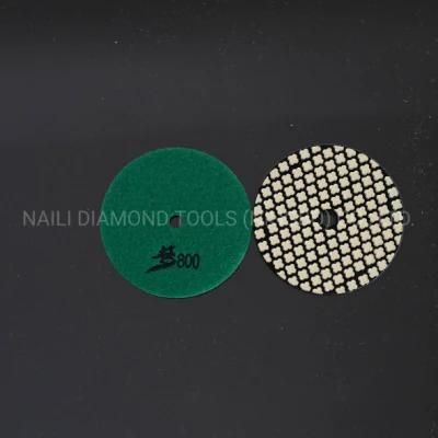 7 Steps M-Type Diamond Tools Dry Polishing Pad for Marble&amp; Granite