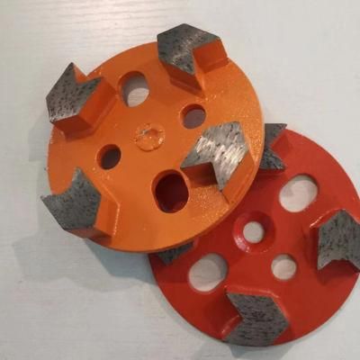 4 Inch Diamond Grind Grinding Shoes Concrete Grinding Discs